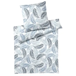 ELEGANTE Palm Blau 155 x 220 cm + 80 x 80 cm