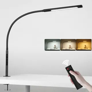 EYOCEAN Schreibtischlampe Mattschwarz