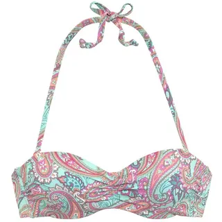 VENICE BEACH Bügeleinsatz-Bikini-Top Damen Mint 34 Cup B