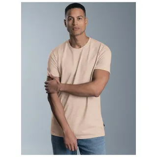Trigema T-Shirt TRIGEMA Slim Fit T-Shirt aus DELUXE Baumwolle (1-tlg) braun S (44/46)