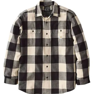 CARHARTT Loose Fit Flanellhemd Beige M