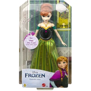 Mattel - Disneys Die Eiskönigin Anna singende Puppe