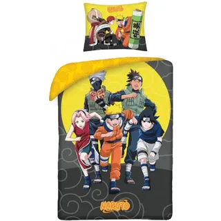 Halantex Naruto Bettwäsche Mehrfarbig 140 x 200 cm + 70 x 90 cm
