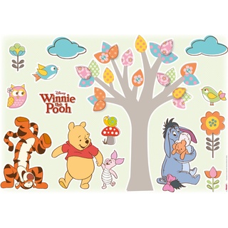 Deco-Sticker Winnie Pooh Nature Lovers 50 x 70 cm
