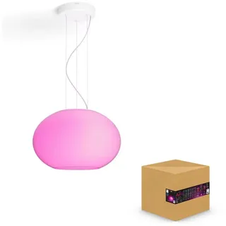 Philips 40906/31/P9 - LED RGBW Hängeleuchte Hue FLOURISH LED/39W/230V - Weiß