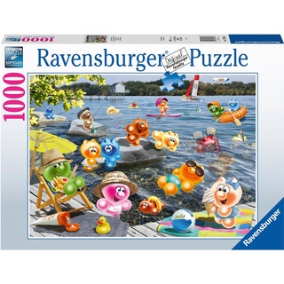 Ravensburger Puzzle Gelini Seepicknick, 1000 Puzzleteile, Made in Germany; FSC® - schützt Wald - weltweit bunt