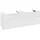 Waschbeckenunterschrank 160 x 55 cm Glossy White