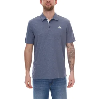 adidas Drive Polo Heather Herren Polo-Shirt mit AeroReady nachhaltiges Sport Golf-Hemd H56775 Navy - XS