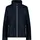 Zip Hood Detachable Inner 32z1436d Abnehmbare Jacke Black Blue XS
