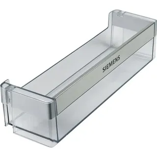 Siemens Flaschenhalter für Kühlschrank | 440x120mm | 704703 / 00704703 - Silber/Schwarz