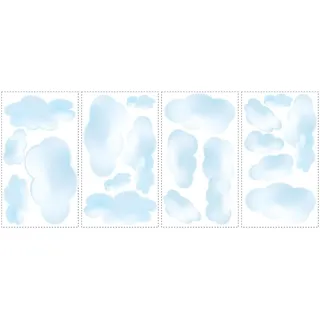 RoomMates - Wandsticker Wolken 19 Stück
