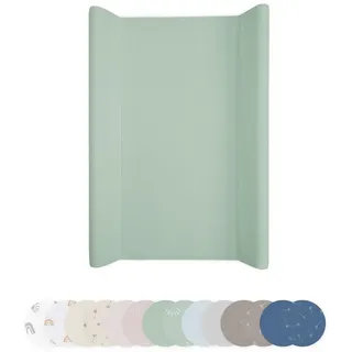 Ehrenkind Ehrenkind® Abwaschbare Wickelauflage mit Keil - Hygienisch, Sicher und Vielseitig in Jade | Wickelauflage 50x70 | Wickelunterlage | Wickeltischauflage abwaschbar