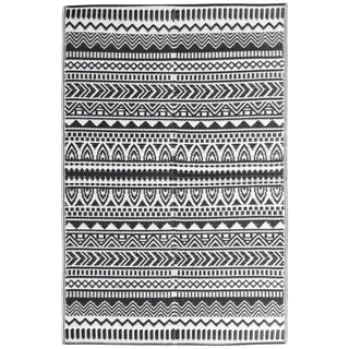 vidaXL Outdoor-Teppich 160 x 230 cm schwarz