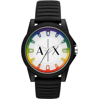 Quarzuhr ARMANI EXCHANGE "AX2531" Armbanduhren schwarz Herren Hochzeitsmode Armbanduhr, Herrenuhr, analog