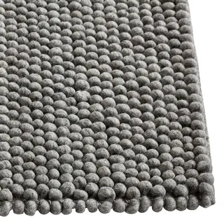 HAY Peas Wollteppich 170 x 240 cm Grau