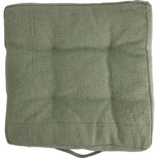 Home & styling collection Stuhlkissen Sitzkissen, gesteppt, Baumwolle, Klettverschluss, 40 x 40 cm