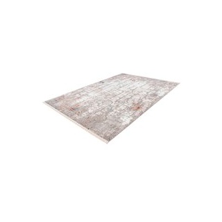 360Living Teppich Akropolis grau B/L: ca. 80x150 cm - grau, rosa