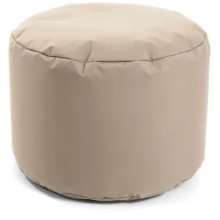 mokebo Pouf Der Ruhepouf 40 x 40 x 40 cm Beige