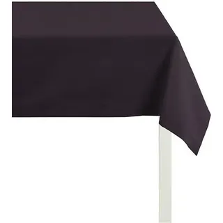 APELT Tischdecke 4362 Rips UNI 140 x 250 cm Schwarz