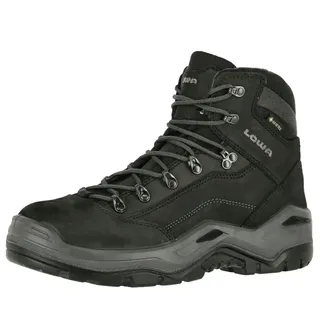 Lowa Sicherheitsstiefel Renegade Work GTX Mid Gr.43 schwarz/schwarz Leder/Text.