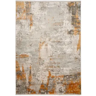 Dieter Knoll Vintage-Teppich Apollo, Gold, Textil, Naturmaterialien, Abstraktes, rechteckig, 240x340 cm, leicht zusammenrollbar, Teppiche & Böden, Teppiche, Vintage-Teppiche