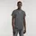 R T Kurzarm-T-Shirt Dark Black Garment Dyed M