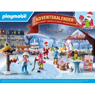 Playmobil Weihnachten - Adventskalender Ausflug auf den Weihnachtsmarkt 71472