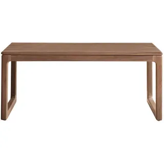 Tikamoon Couchtisch Arto Braun Nussbaum 100 x 56 cm