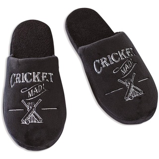Arora Ultimate Gift for Man Hausschuhe – Cricket – klein, Mehrfarbig, Einheitsgröße