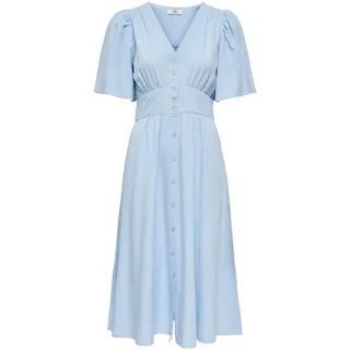 Jacqueline de Yong JDYNORA Female Midi Kleid, Chambray Blue, S - S