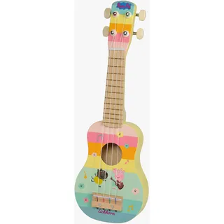 Eichhorn Spielzeuggitarre Peppa Pig Holz Ukulele 43cm mehrfarbig 4 Nylonsaiten