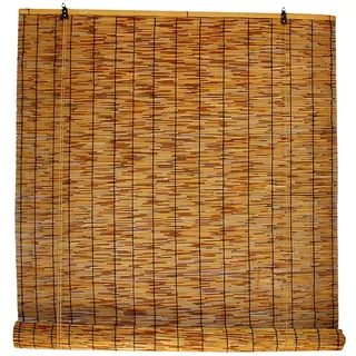 Bambus Rollo Wetterfest Balkon Rollo Jalousien Breite 80 90 120 160 x Höhe 160cm Fenster Raffrollo Bambusrollos Schilf Vorhang Holz für Außen/Innen ohne bohren ( Color : Breit 165cm , Size : Hoch 100c