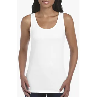 Gildan Softstyle Tanktop Weiß XXL