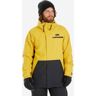 Snowboardjacke Skijacke Herren - SNB 100 gelb, gelb|schwarz, XS