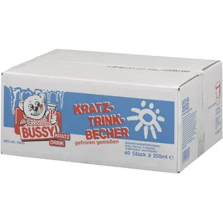 Bussy Kratzeis zum Selbsteinfrieren Mix 40 Stück a 200ml