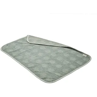 Leander Topper für Wickelauflage Grün - 100% Bio Baumwollfrottee - Ultraweich - Ideal für die Matty Wickelunterlage - Wärmt & Trocknet