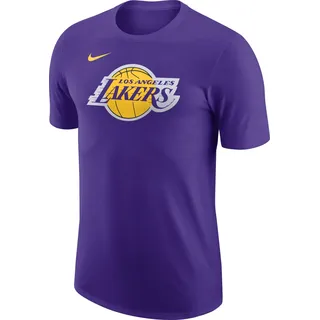 Nike LA Lakers Essential T-Shirt Herren, Purple, M