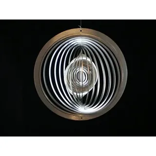 Manufaktur Lichtbogen Edelstahl Windspiel Kreis fein - 12,5 x 12,5 cm