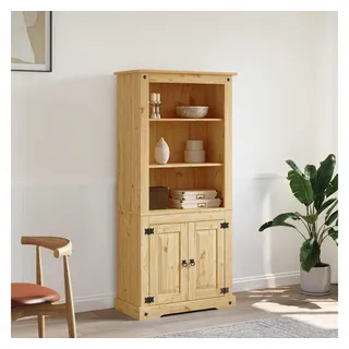 vidaXL Buffetschrank Mexiko-Stil 80 x 40 x 170 cm BRAUN