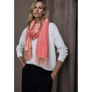STREET ONE Cosy Jacquard Schal light apricot, A - Einheitsgröße