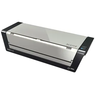 Leitz A3 Laminiergerät Touch Turbo Pro, Vollautomatisches High Speed Premium Laminiergerät für Büro & Schule, Für 80 bis 250 mic Folien