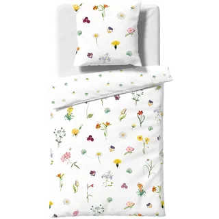 FLEURESSE Bed Art S Floral Bunt 155 x 220 cm + 80 x 80 cm