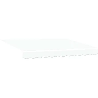 vidaXL Einziehbare Markise 300 x 250 cm weiß