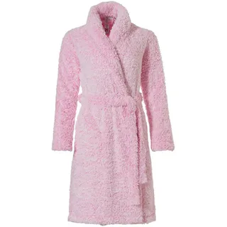 Rebelle Kinderbademantel Kuscheliger Mädchen Bademantel, Polyester, Gürtel, pink rosa 104