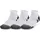 Sneakersocken 3 Paar Weiß M