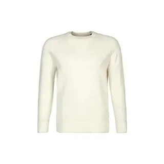 Marc O'Polo Herren Pullover weiß unifarben, weiß, Herbst/Winter 2023/2024