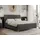 Meble Boxspringbett 160 200 H4 Dunkelgrau