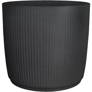 Scheurich Lineto 30 Ø 28,6 x 26,2 cm Stony Black