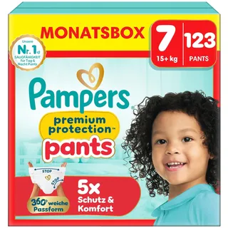 Pampers Premium Protection Pants Gr. 7 (17+ kg) 123 St.