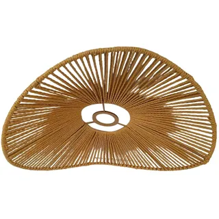 Sharplace Rattan-Lampenschirm Korb-Lampenschirm für Hängelampe, Deckenlaternenabdeckung, Kronleuchterabdeckungen, Boho-Hängelampenschirm für Garten, Wohnzimmer, Flur, Küchentisch, Hochzeit, Style E